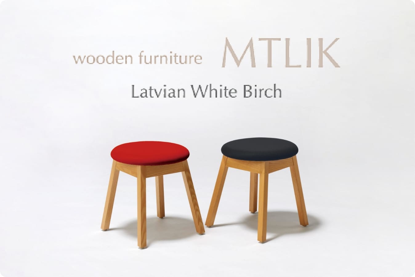wooden furniture MTLIK Latvian White Birch